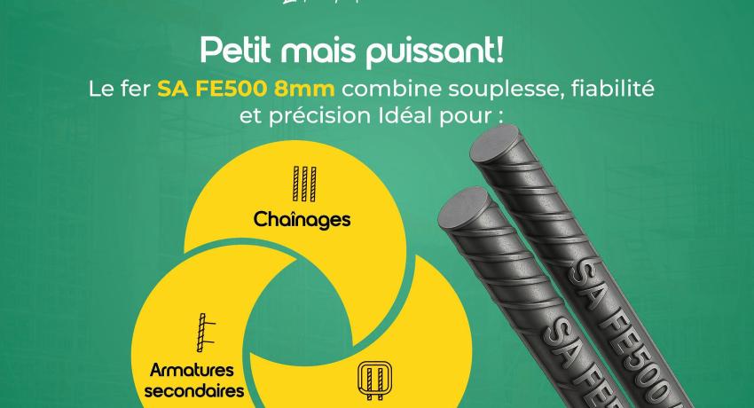 Fer à béton au Sénégal : un matériau essentiel pour des constructions solides et durables