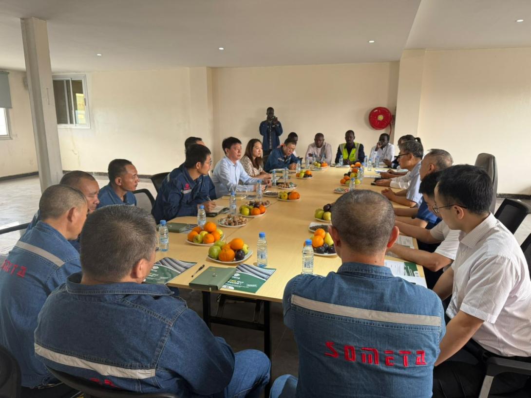 Visite officielle de l’Ambassadeur de Chine à la SOMETA